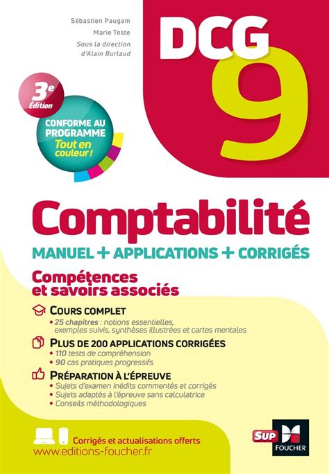 DCG 9 Comptabilité - Manuel : Réforme 2019-2020 (DCG 9 - Introduction à la comptabilité - DCG 9)